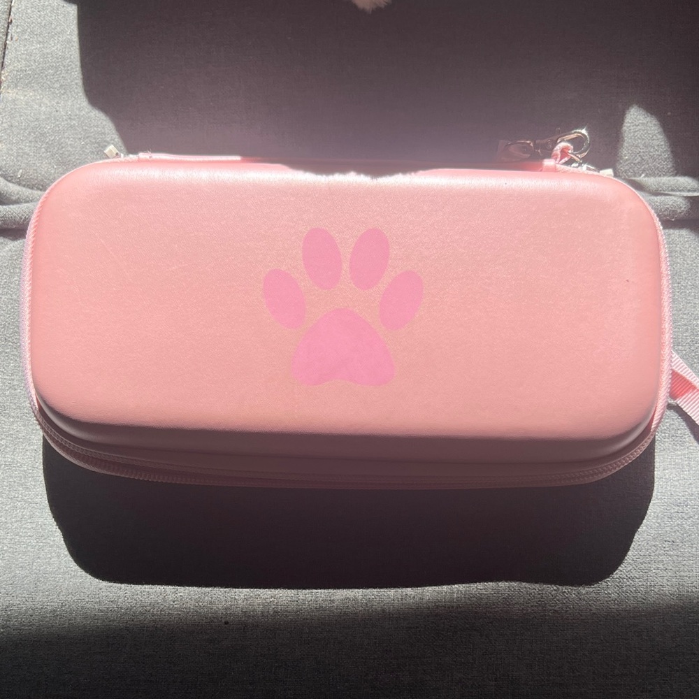 Pink Paw Print Case